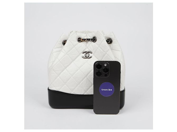 Chanel Gabrielle Small Backpack White - view 9