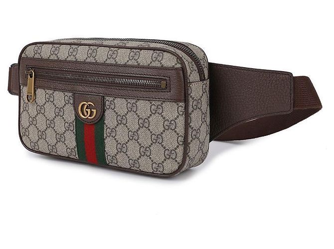 Gucci Marsupio Marrone - vista 4