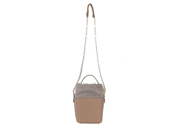 Maison Martin Margiela Borsa a secchiello Small Marrone - vista 5