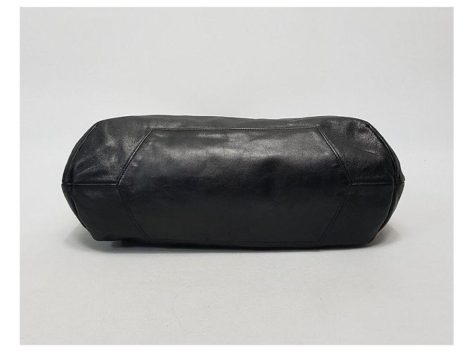 Salvatore Ferragamo Borsa a spalla in pelle nera - vista 7