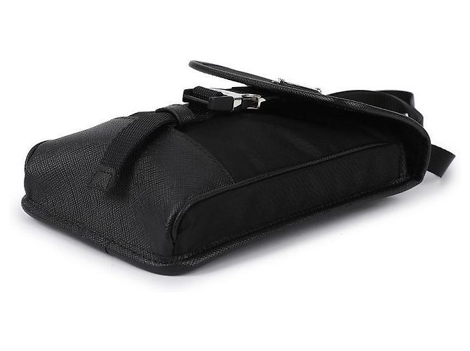 Prada Borsa porta telefono in Re-Nylon Nero - vista 6