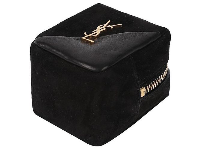 Saint Laurent Lammleder Jamie Charm Tasche Schwarz - Ansicht 6