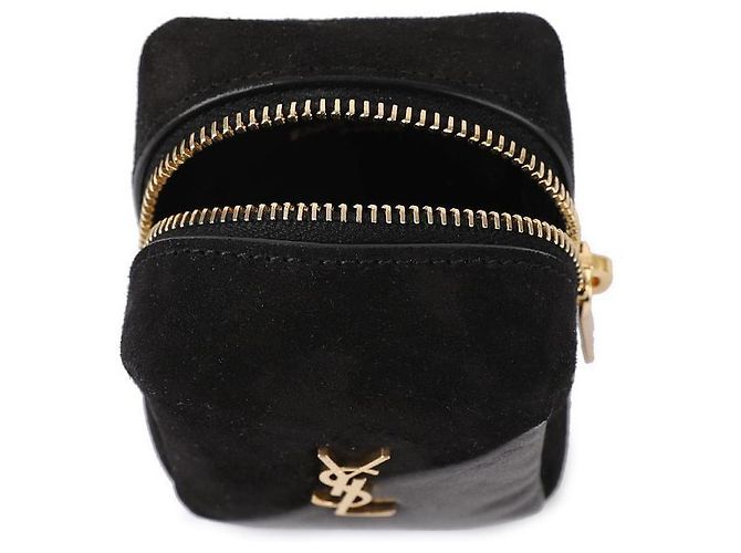 Saint Laurent Lammleder Jamie Charm Tasche Schwarz - Ansicht 7