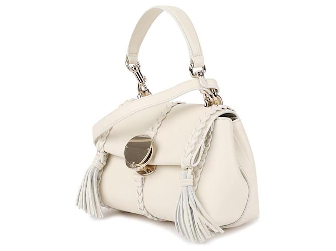 Chloé Mini borsa a spalla morbida Bianco - vista 4