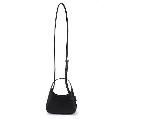 Salvatore Ferragamo Borsa Hobo a tracolla Nero - vista 5