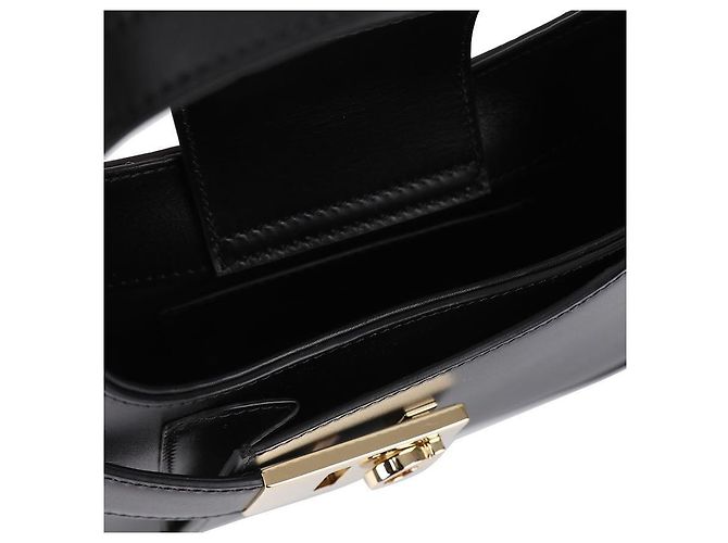 Salvatore Ferragamo Borsa Hobo a tracolla Nero - vista 8