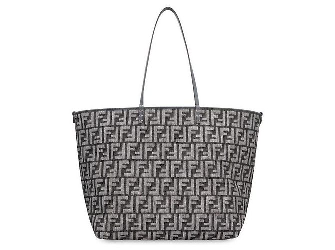 Fendi Grande Borsa Shopper in Jacquard - vista 4