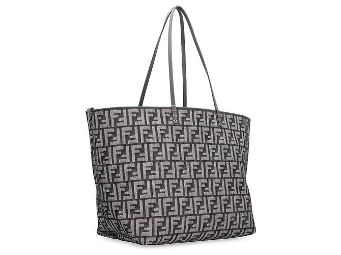 Fendi Grande Borsa Shopper in Jacquard - vista 6