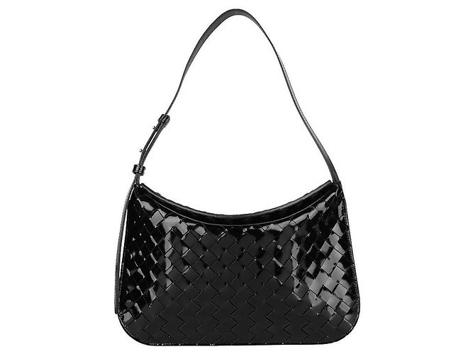Bottega Veneta Borsa a Spalla Intrecciato Flap Piccola - vista 4