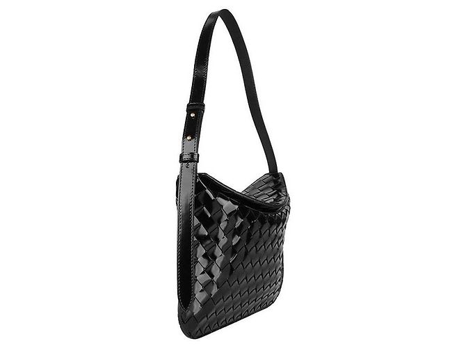 Bottega Veneta Borsa a Spalla Intrecciato Flap Piccola - vista 5