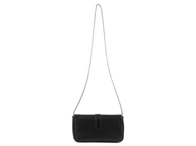 Salvatore Ferragamo Mini borsa a tracolla con catena Nero - vista 5