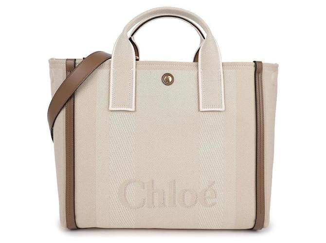 Chloé Canvas Tote Bag Braun - Ansicht 3