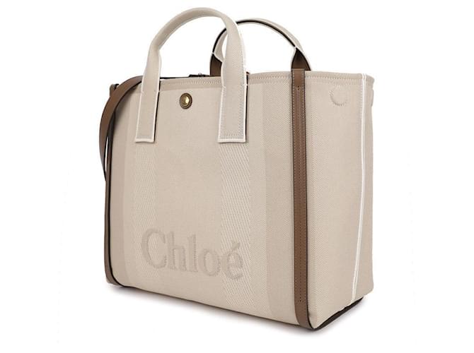 Chloé Canvas Tote Bag Braun - Ansicht 4