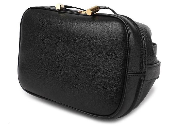 Chloé Bolsa bucket de couro Preto - vista 6