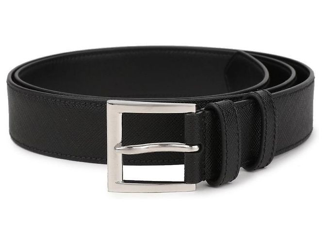 Prada Cintura in pelle Saffiano - vista 3