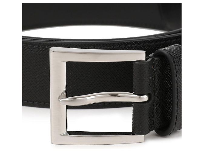 Prada Cintura in pelle Saffiano - vista 8