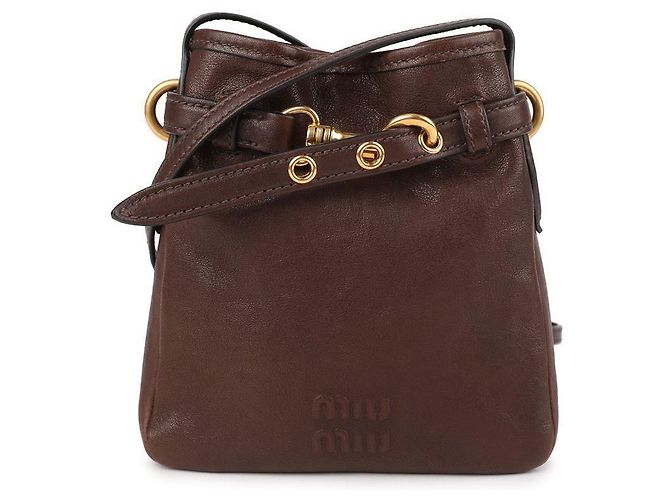 Miu Miu Pochette in pelle Nappa - vista 3