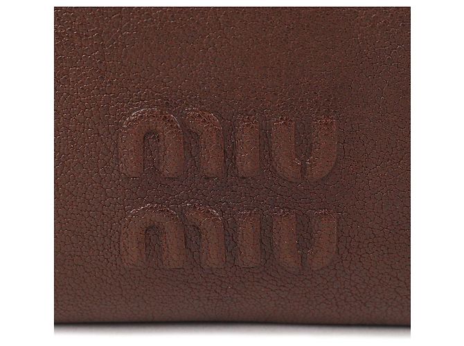 Miu Miu Pochette in pelle Nappa - vista 9