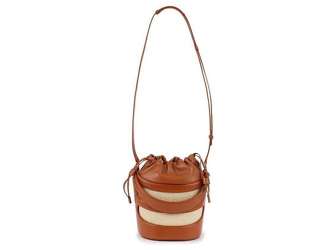 Alexander Mcqueen Rise Bucket Bag Braun - Ansicht 5