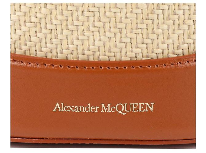 Alexander Mcqueen Rise Bucket Bag Braun - Ansicht 7