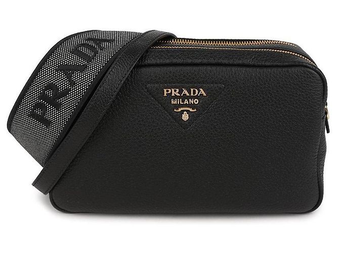 Prada Piccola borsa a spalla in pelle Nero - vista 3