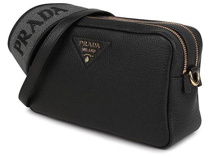Prada Piccola borsa a spalla in pelle Nero - vista 4