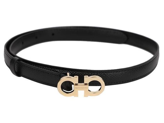 Salvatore Ferragamo Damengürtel schwarz - Ansicht 3