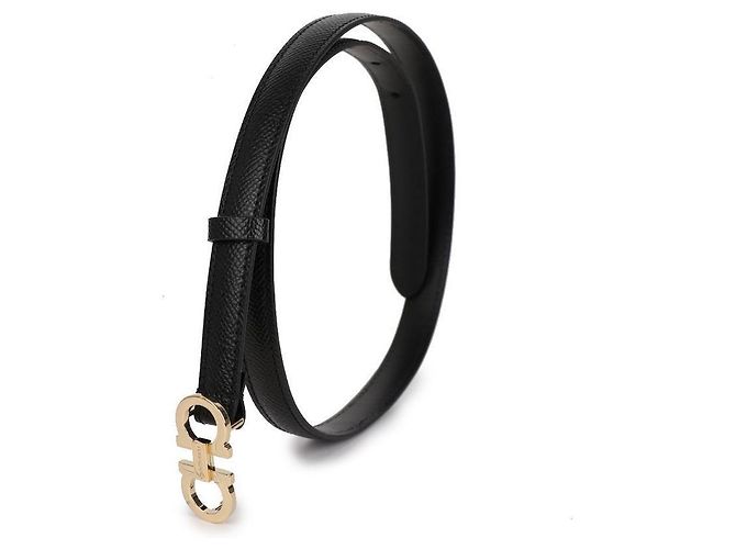Salvatore Ferragamo Damengürtel schwarz - Ansicht 4