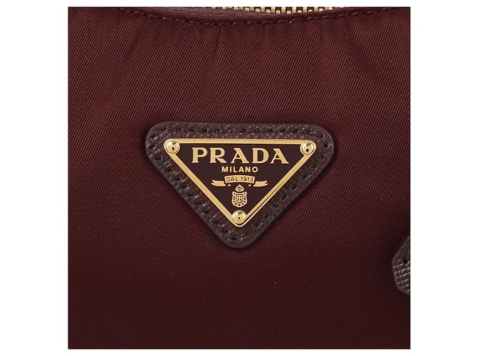 Prada Re-Nylon Mini Tasche Neuauflage Rot - Ansicht 9