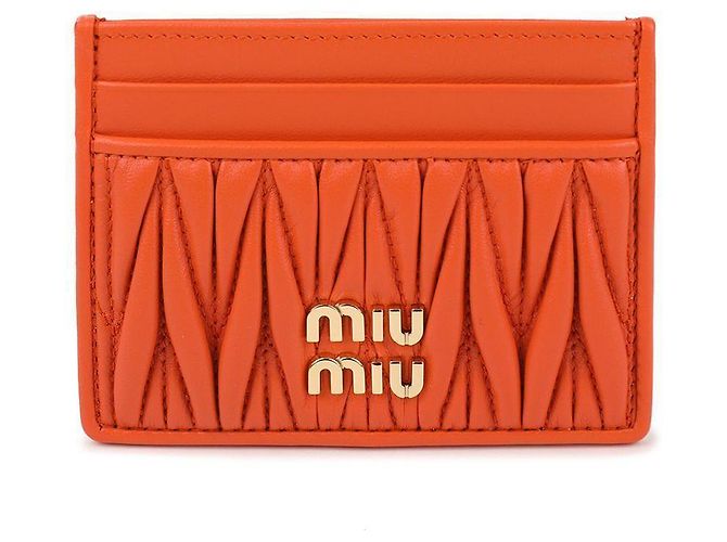 Miu Miu Kartenhalter aus Nappa-Leder - Ansicht 3