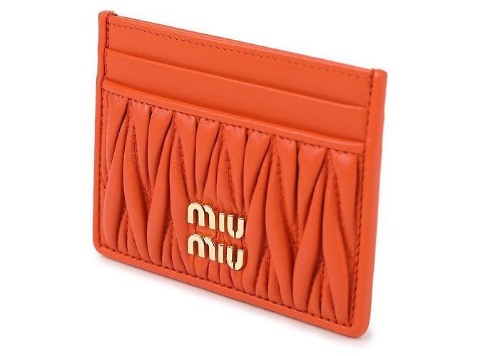 Miu Miu Kartenhalter aus Nappa-Leder - Ansicht 4