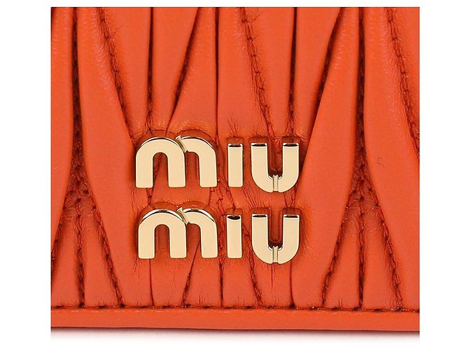 Miu Miu Kartenhalter aus Nappa-Leder - Ansicht 9
