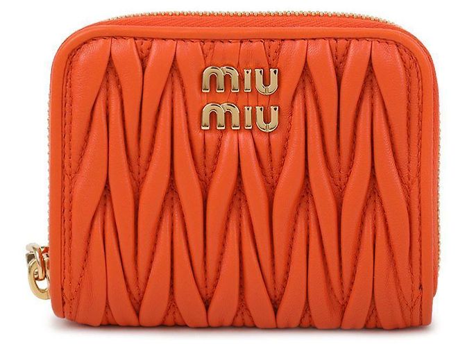 Miu Miu Münzgeldbörse aus Lammleder - Ansicht 3