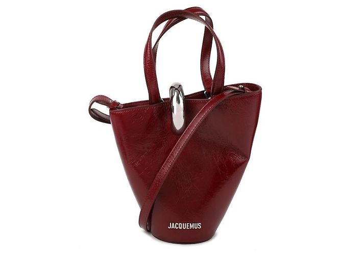 Jacquemus Piccola borsa tote Bambola Rosso - vista 3