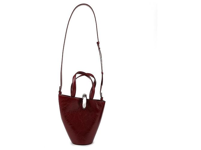 Jacquemus Piccola borsa tote Bambola Rosso - vista 5