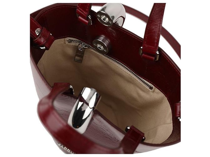 Jacquemus Piccola borsa tote Bambola Rosso - vista 8