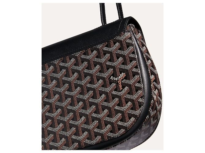 233 Goyard Bolsa de mão feminina preta - vista 7