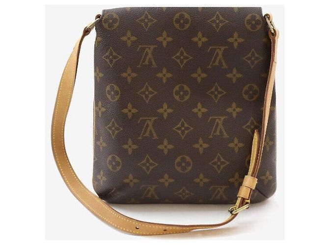 Louis Vuitton Borsa a Spalla Monogram Musette Salsa Marrone - vista 3