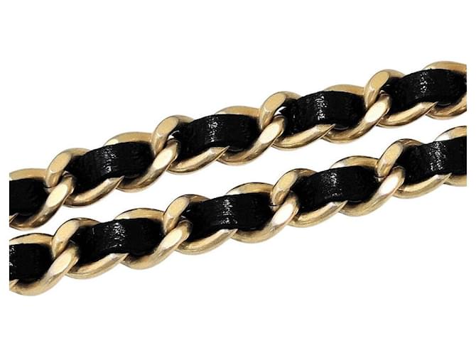 Chanel Mini borsa con patta e catena Nero - vista 5