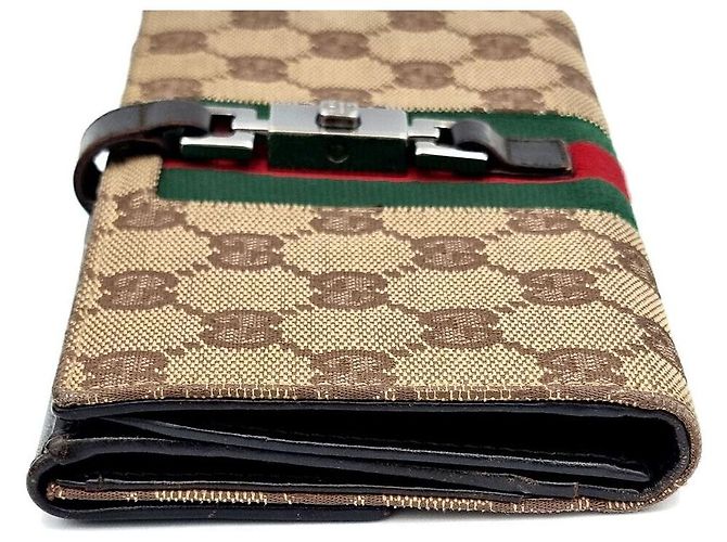 Jackie Gucci Cartera Larga Jacquard Jacky Castaño - view 5