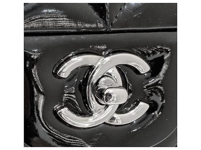 Chanel Patent Classic Jumbo Nero - vista 6