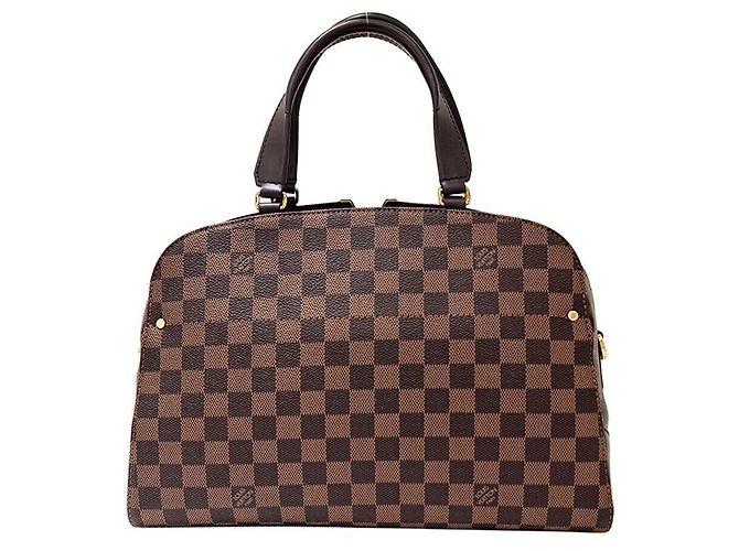 Louis Vuitton Bowling Damier Kensington Marrone - vista 3
