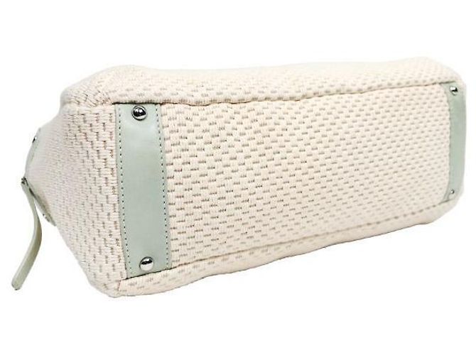 Chanel Borsa a spalla con logo menta - vista 4