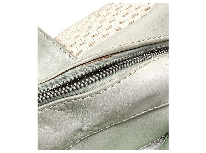 Chanel Borsa a spalla con logo menta - vista 9