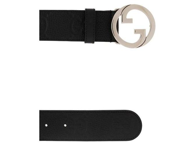 Gucci Cintura larga AABZA Nero - vista 7