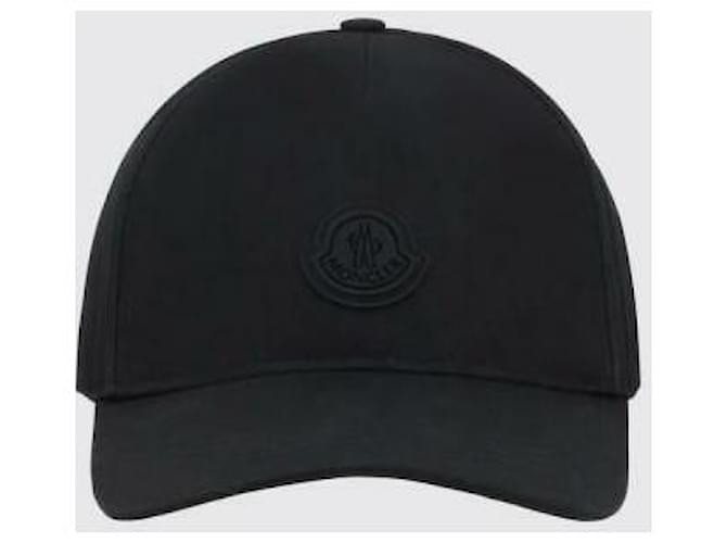 Moncler Cappellino da baseball con patch logo Nero - vista 4