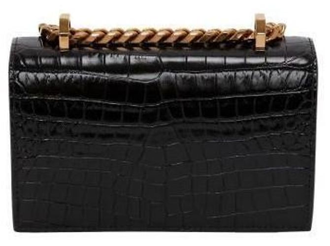 Alexander Mcqueen Borsa mini satchel con gioielli Nero - vista 6