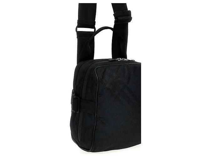 Burberry Borsa a tracolla Jacquard Check - vista 6