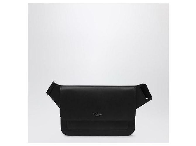 Saint Laurent Bolsa de cinto de couro AAEMZ Preto - vista 4