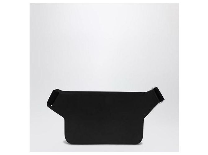 Saint Laurent Bolsa de cinto de couro AAEMZ Preto - vista 5
